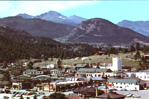 Estes Park postcard, 1950s