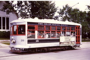Trolley's final run, 1951