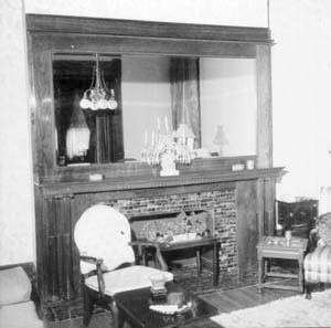 West wall of music room