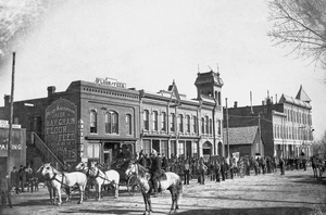 Walnut Street with the Firehouse