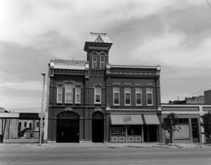 Fire house on North side of Walnut Street, c. 1983